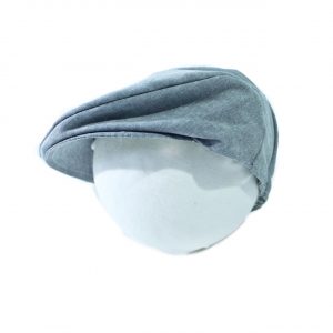 Grey Chambray boy cap