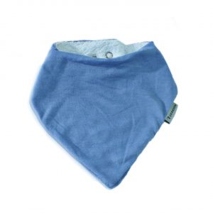 Denim Blue - cotton lycra  bib