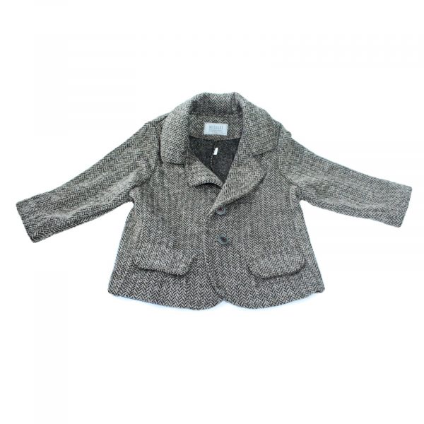 Brown Formal Boy Jacket