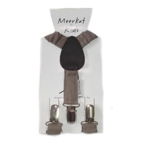 Wulf brown suspenders