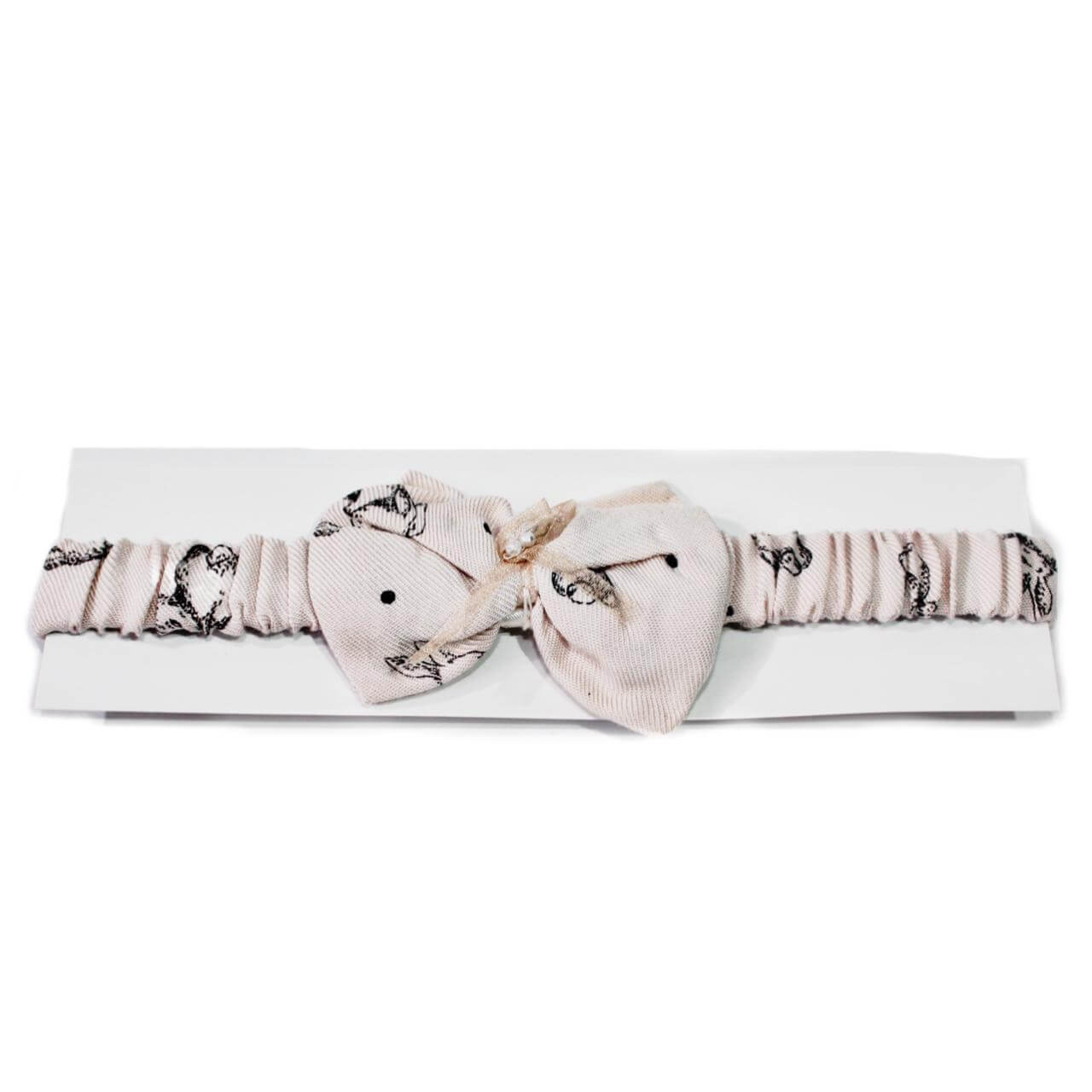 Bunnykins Pearl Pink Floral Stretch Headband main image 0