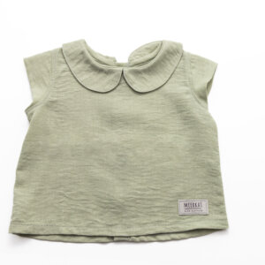 Hannah Mint Green Top Short Sleeve